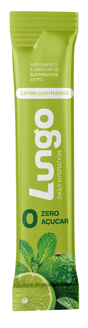 Lungo Limão com hortelã